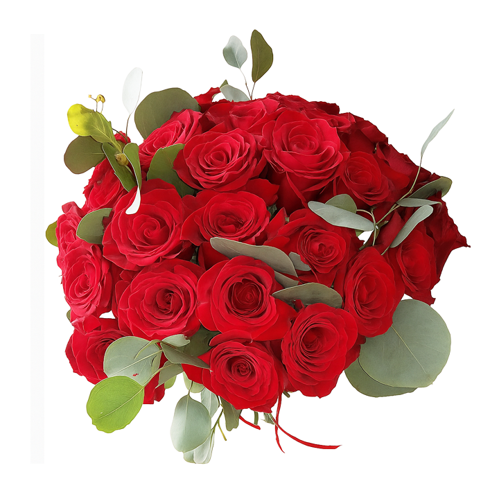 Buquê de Rosas em Arranjo