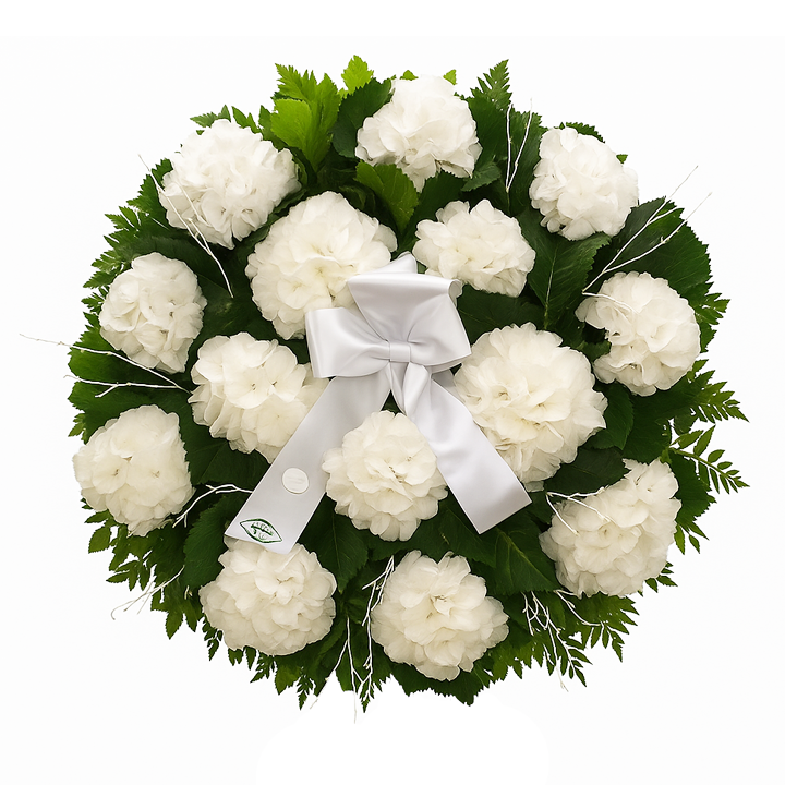 Coroa de Hortênsias